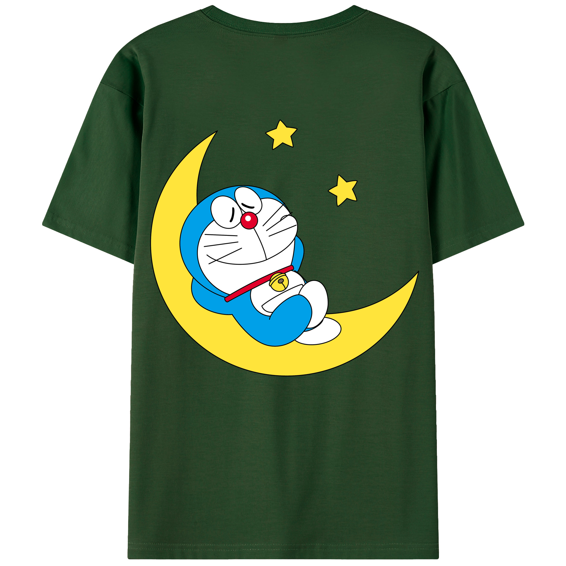 （画像用） ドラえもん Doraemon 綿100％半袖Tシャツ（背面プリント）